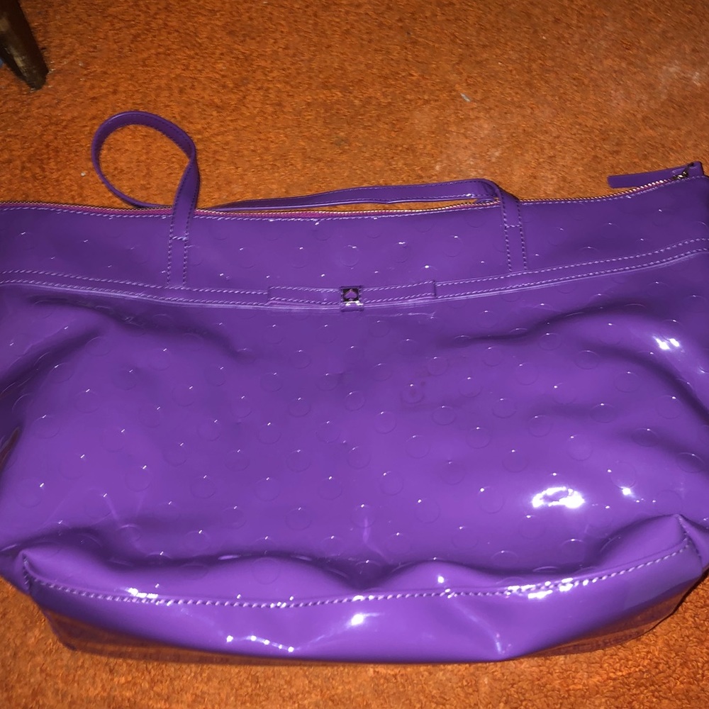 Purple Kate Spade tote